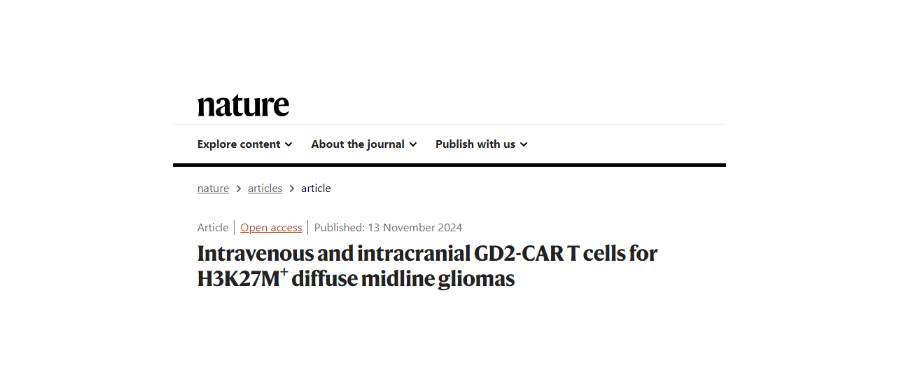 Knowledge Update: New Hope for Diffuse Midline Glioma and Neuroblastoma—GD2 CAR-T Cell Therapy